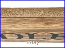 VTG 36 Pendleton Woolen Mills Wood Store Display Sign Advertisement Rare 70s