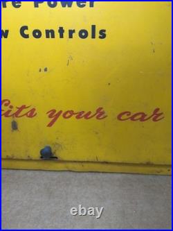 VTG ANCO Windshield Wiper Motor Metal Store Display USA Rare Design 17x22x20