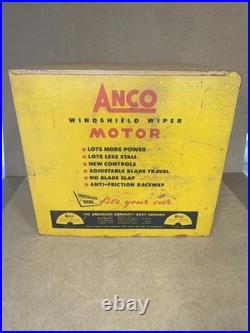 VTG ANCO Windshield Wiper Motor Metal Store Display USA Rare Design 17x22x20