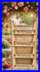 VTG French Fleur Old Country Rose Store Display Rack Storage RARE Crate 44in H