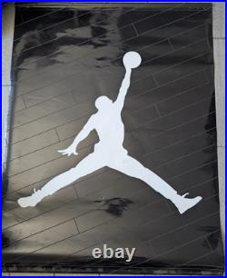VTG NIKE RARE 90s Vinyl Store Display Banner Sign Poster The Wall