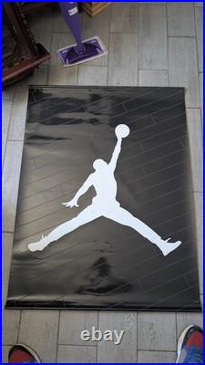 VTG NIKE RARE 90s Vinyl Store Display Banner Sign Poster The Wall