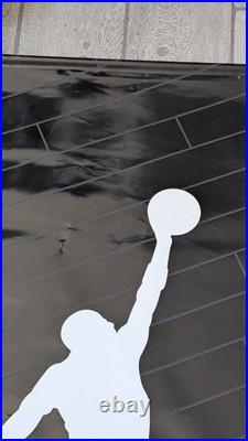 VTG NIKE RARE 90s Vinyl Store Display Banner Sign Poster The Wall
