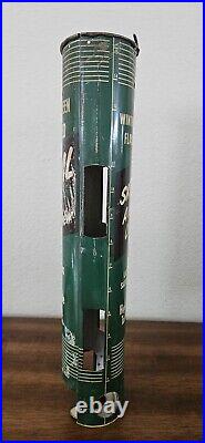 VTG Old Skoal Store Display ChewithDip Tobacco Dispenser Sign Tin Rack. Rare Find