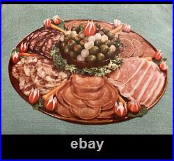 VTG Rare 1940s PAPER THIN Woolworth's 13 Dinner Displays Advertise Meat Trays