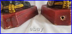 VTG Rare Pair Canterbury Belts Advertising Store Display Statues