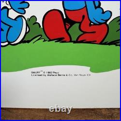 VTG Store Display Smurf Rescue in Gargamel's Castle Coleco Vision 1982 RARE