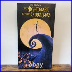 VTG Store Display Standee Nightmare Before Christmas VHS Release 37x 20 RARE