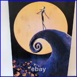 VTG Store Display Standee Nightmare Before Christmas VHS Release 37x 20 RARE