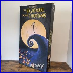 VTG Store Display Standee Nightmare Before Christmas VHS Release 37x 20 RARE