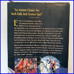 VTG Store Display Standee Nightmare Before Christmas VHS Release 37x 20 RARE VTG Store Display Standee Nightmare Before Christmas VHS Release 37x 20 RARE