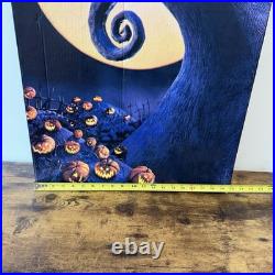 VTG Store Display Standee Nightmare Before Christmas VHS Release 37x 20 RARE
