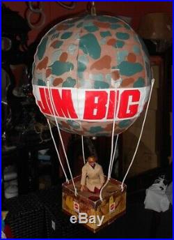 Very RARE store display Big Jim balloon comes from old German store 1970