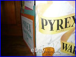 Very Rare 1940's Original Pyrexcardboard Standing Store Display Wi/original Box