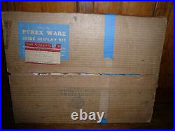 Very Rare 1940's Original Pyrexcardboard Standing Store Display Wi/original Box