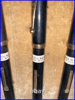 Very Rare Antique Original Waterman Store Display With 3 Dummy Pens