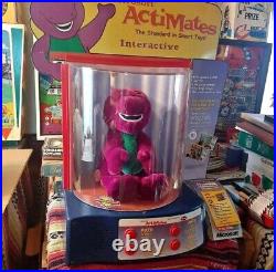 Very Rare! Barney Microsoft Actimates Store Display -Tested & Working