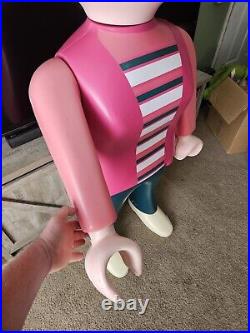 Very Rare Huge Life Size Playmobil Store Display Figure Almost 5 ft. Tall