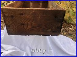 Very Rare Larkin Soap Co, Buffalo, NY Large Wood Crate Shipping Box 2 Sided