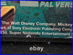 Very Rare Mickey Mania Store Display Promotional Poster 4 Sega / Super Nintendo Very Rare Mickey Mania Store Display Promotional Poster 4 Sega / Super Nintendo