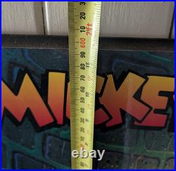 Very Rare Mickey Mania Store Display Promotional Poster 4 Sega / Super Nintendo Very Rare Mickey Mania Store Display Promotional Poster 4 Sega / Super Nintendo
