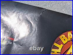 Very Rare NBA HANG TIME Poster Video Game SNES N64 Store Display Rental Promo