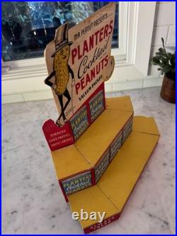 Very Rare Planters Mr Peanut Cardboard Store Display