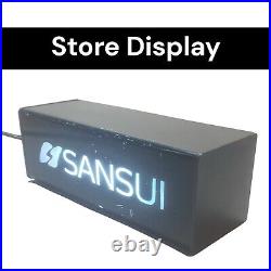 Very Rare VIntage Sansui Store Display Promotion Stand Light Audio from Japan