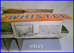 Very Rare Whistle Die-Cut Cardboard Countertop Advertising Display