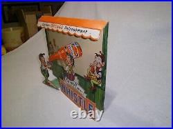 Very Rare Whistle Die-Cut Cardboard Countertop Advertising Display