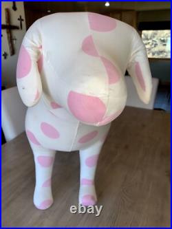 Victoria's Secret PINK Giant Store DISPLAY DOG Polka Dot RARE VS Decor