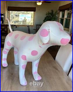 Victoria's Secret PINK Giant Store DISPLAY DOG Polka Dot VS RARE