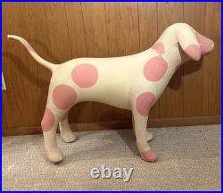 Victoria's Secret PINK Giant Store Display Dog Polka Dot Rare VS Room Decor
