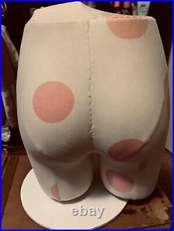 Victoria's Secret PINK Store Display Polkadot Torso Mannequin RARE