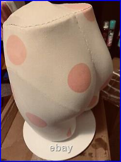 Victoria's Secret PINK Store Display Polkadot Torso Mannequin RARE