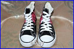 Victoria's Secret Pink Rare Htf Black Pink Converse Store Display Shoes D004