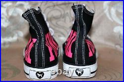 Victoria's Secret Pink Rare Htf Black Pink Converse Store Display Shoes D004