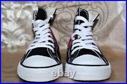 Victoria's Secret Pink Rare Htf Black Pink Converse Store Display Shoes D004