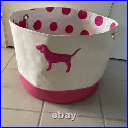 Victoria's Secret Pink Store Display Canvas Large Bin Prop Collectible Rare