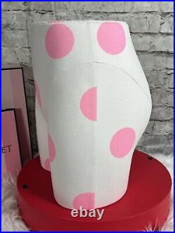 Victorias Secret PINK Store Display FORM Polka Dot Torso Mannequin SUPER RARE