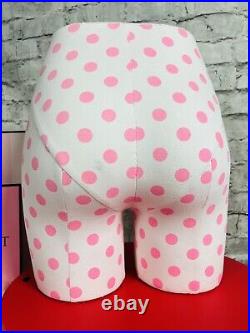 Victorias Secret PINK Store Display FORM Polka Dots Torso Mannequin RARE