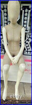 Victorias Secret PINK Store Display Form Prop Mannequin Full Body Vintage Rare