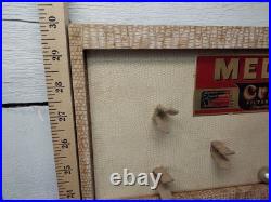 Vint Medico Pipe Store Display Cardboard 30x16 S. M. Frank & Co. Rare Advertising