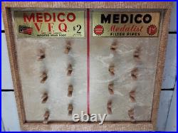 Vint Medico Pipe Store Display Cardboard 30x16 S. M. Frank & Co. Rare Advertising