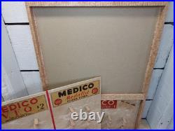Vint Medico Pipe Store Display Cardboard 30x16 S. M. Frank & Co. Rare Advertising