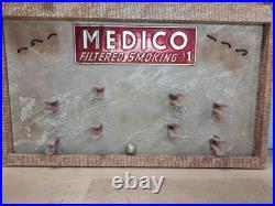 Vint Medico Pipe Store Display Cardboard 30x16 S. M. Frank & Co. Rare Advertising