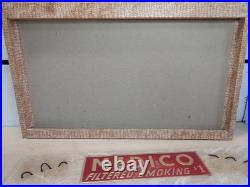 Vint Medico Pipe Store Display Cardboard 30x16 S. M. Frank & Co. Rare Advertising