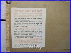 Vint Medico Pipe Store Display Cardboard 30x16 S. M. Frank & Co. Rare Advertising