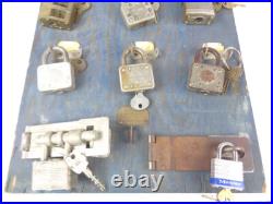 Vintage 1930s Master World's Finest Padlock Locks Store Display RARE