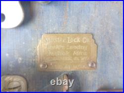 Vintage 1930s Master World's Finest Padlock Locks Store Display RARE